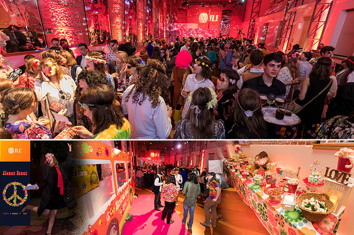 Evento Corporativo en Madrid- Agencia de Eventos GRUPO INK - Fiesta Navidad JLL Spain