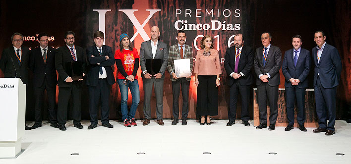 Agencia de Eventos en Madrid GRUPO INK - Entrega de Premios Cinco Días en Campus Repsol - GRUPO INK Agencia de Eventos en Madrid