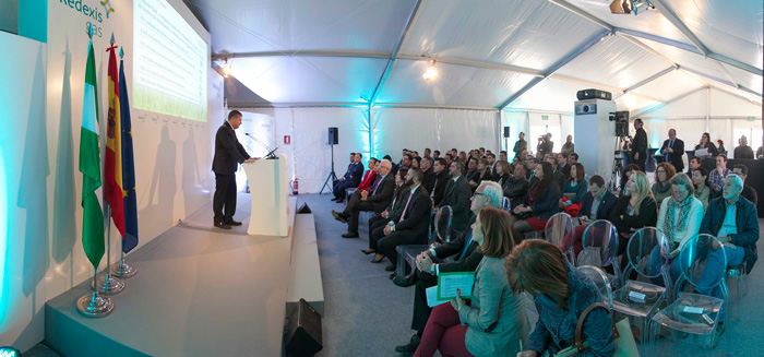 Acto Inauguración llegada gas natural a Albox, Almerí­a - GRUPO INK - Agencia de Eventos