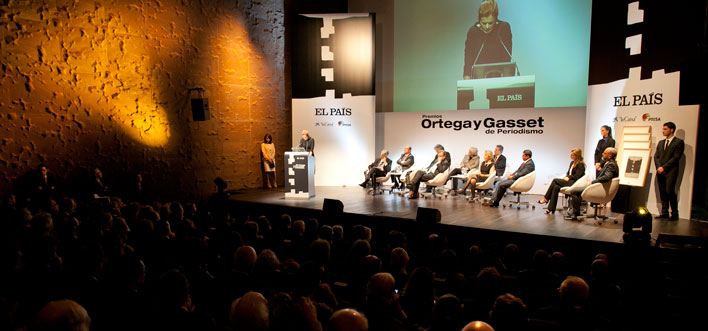 Entrega de Premios Ortega y Gasset de Periodismo