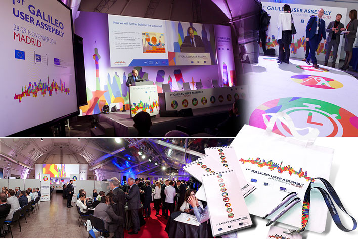 Galileo User Assembly GRUPO INK - Event Organisation - EventsProf - Madrid, Spain