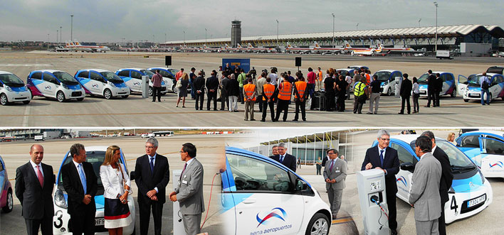 Presentación coches eléctricos (Madrid, Barcelona, Lanzarote)