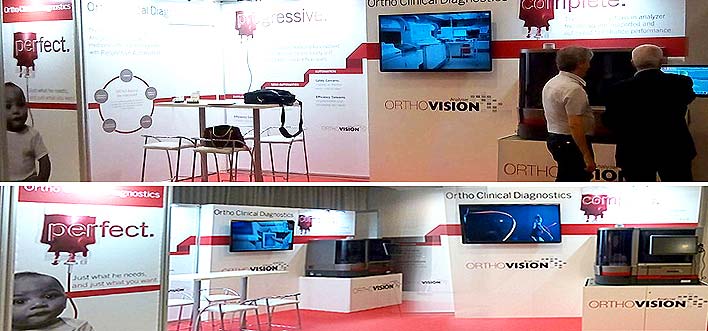 Diseño, producción y montaje de estand para Congreso Médico SETS 2015_Sevilla