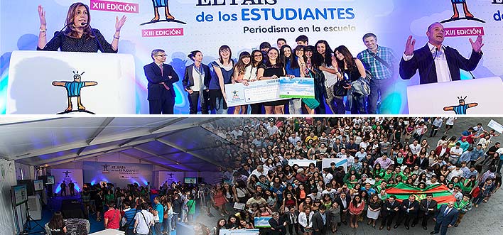 Entrega de Premios de Periodismo - EL PAÍS de los Estudiantes