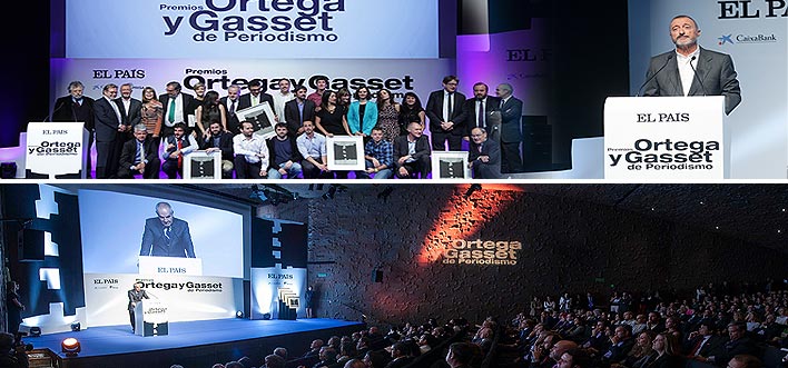 Entrega de Premios de Periodismo Ortega y Gasset 2014