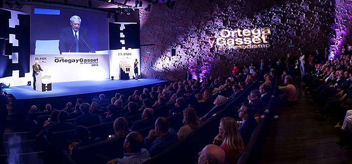 Entrega de los Premios Ortega y Gasset de Periodismo 2015