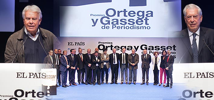 Entrega de los Premios Ortega y Gasset de Periodismo 2015