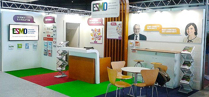 GRUPO INK - ESMO - European Lung Cancer Conference - Geneva, Switzerland - Stand