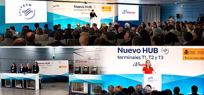Inauguración Nuevo HUB Aeropuerto Adolfo Suárez Madrid-Barajas