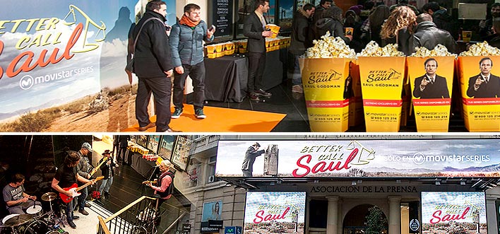 Movistar Series - Estreno 'Better Call Saul'_Madrid - Marketing-Comunicación-Eventos