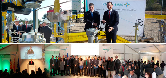 Acto Inauguración gasoducto Son Reus-Andratx - Redexis Gas
